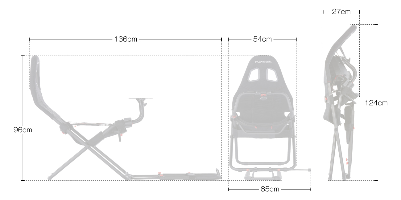 Playseat レーシングシミュレータ Challenge ActiFit