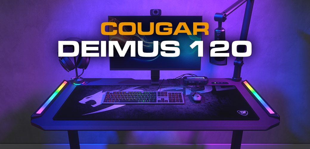 COUGAR DEIMUS 120 - Gaming Desk - COUGAR